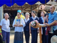 พิธีมอบบ้านกิ่งกาชาดอำเภอเดชอุดม เฉลิมพระเกียรติ ๗๑ พรรษา พระบาทสมเด็จพระปรเมนทรรามาธิบดีศรีสินทรมหาวชิราลงกรณพระวชิรเกล้าเจ้าอยู่หัวและเฉลิมพระเกียรติ ๙๑ พรรษา สมเด็จพระนางเจ้าสิริกิติ์ พระบรมราชินีนาถพระบรมราชชนนีพันปีหลวง