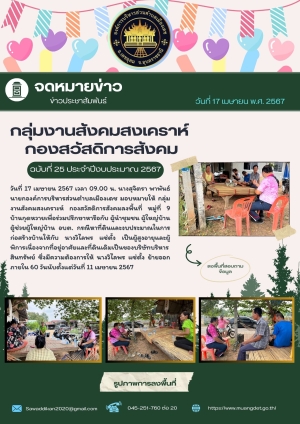 การหาที่ดินและงบประมาณในการก่อสร้างบ้านแก่ผู้ยากไร้ในเขตพื้นที่องค์การบริหารส่วนตำบลเมืองเดช