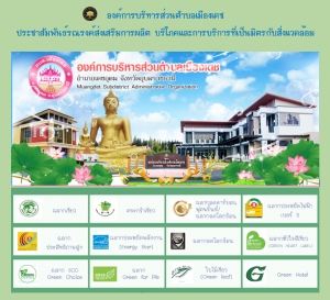 ประชาสัมพันธ์รณรงค์ส่งเสริมการผลิต บริโภคและการบริการที่เป็นมิตรกับสิ่งแวดล้อม