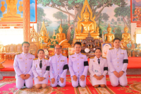 พิธีบำเพ็ญกุศลสตมวาร 100 วัน เพื่ออุทิศถวายเป็นพระราชกุศลแด่ สมเด็จพระนางเจ้าสิริกิติ์ พระบรมราชินีนาถ พระบรมราชชนนี พันปีหลวง