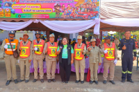 กิจกรรมรณรงค์ป้องกันและลดอุบัติเหตุทางถนนช่วงเทศกาลสงกรานต์ ประจำปี 2569